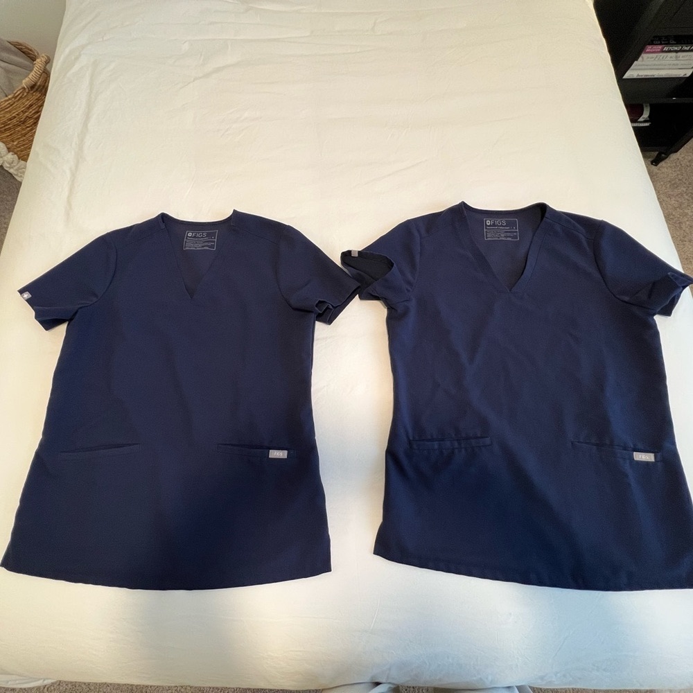 Figs scrub tops (sold together)